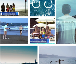 Precaución en la playa