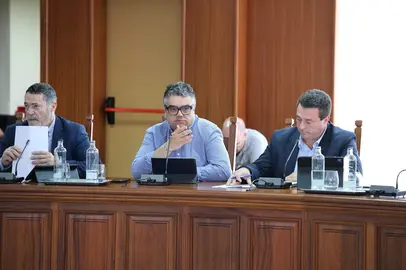 Foto de Armando Santana en un pleno
