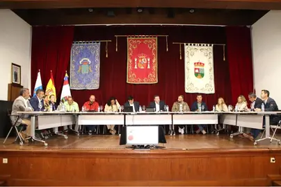 Un momento del pleno