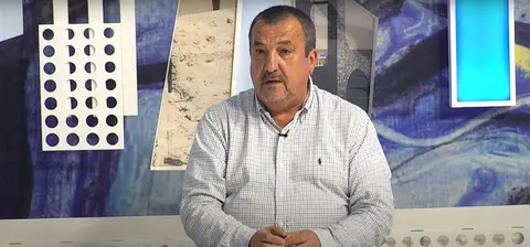 Consejero de Transporte del Cabildo de Lanzarote, Miguel Ángel Jiménez