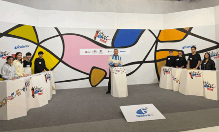 Un momento del programa entre el IES Playa Honda y el IES Puerto del Carmen B