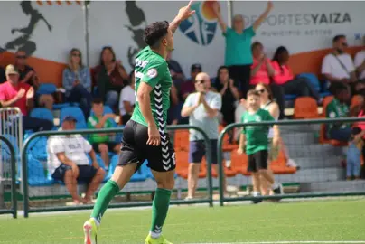 Un momento del partido