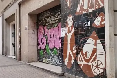 Mural de César Manrique en Madrid