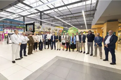 Un momento del acuerdo