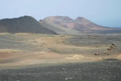 Volcanes en Lanzarote