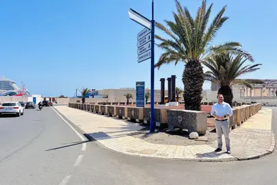 Parcela del parque en Naos