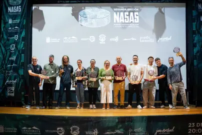 Ganadores del certamen Nasas