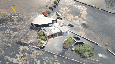 Una de las viviendas denunciadas por las Guardia Civil