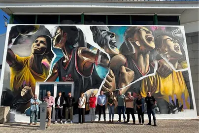 El mural de Erik Air