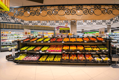 Frutería de un SuperDino