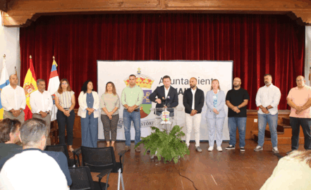 Rueda de prensa en Yaiza