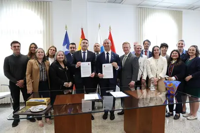 Acto Firma Hermanamiento entre Lanzarote y San Antonio