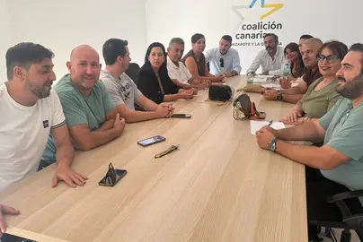 Un momento de la reunión