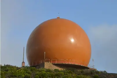 Radar en las Peñas del Chache