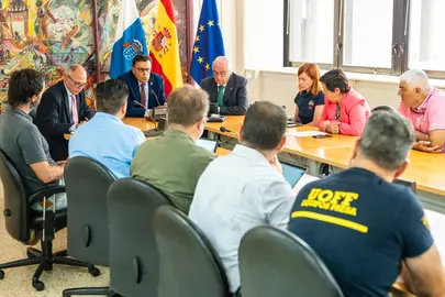 Reunión cabildos insulares Emergencias