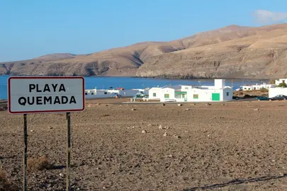 Vista de Playa Quemada