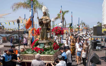 Pasacalles y ofrenda a San Ginés