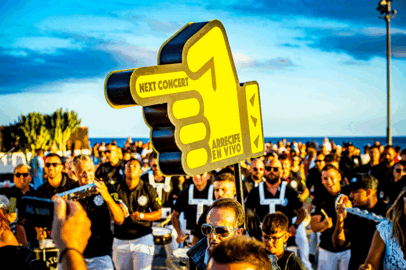 Arrecife en vivo por Javier Rosa