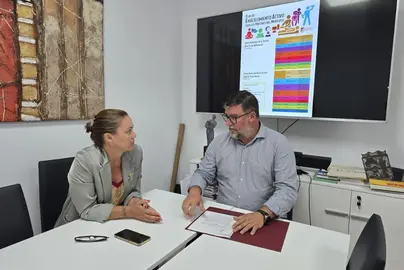 Carmen Medina e Isidro Pérez