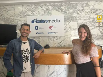 Silvia Moroni y Fran Vega, bailarines
