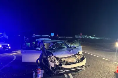 Estado de uno de los vehiculos