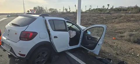 accidente en tías
