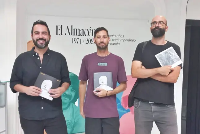 Presentación de las tres exposiciones