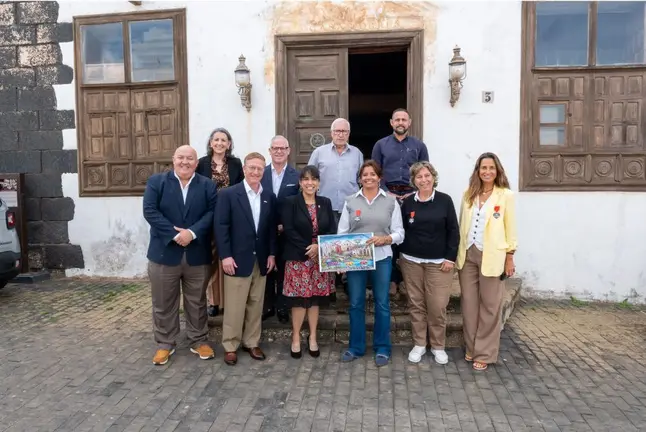 Visita de la delegación de San Antonio de Texas