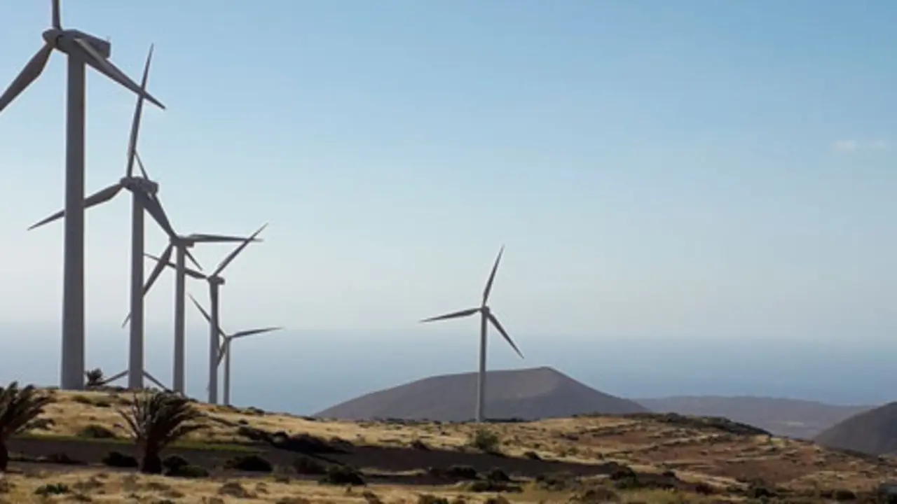 Parque eólico de San Bartolomé.