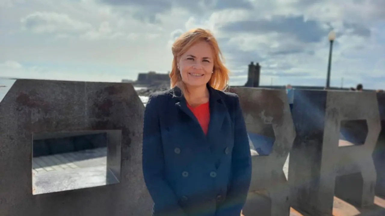 Cristina Duque, portavoz del PSOE en Arrecife