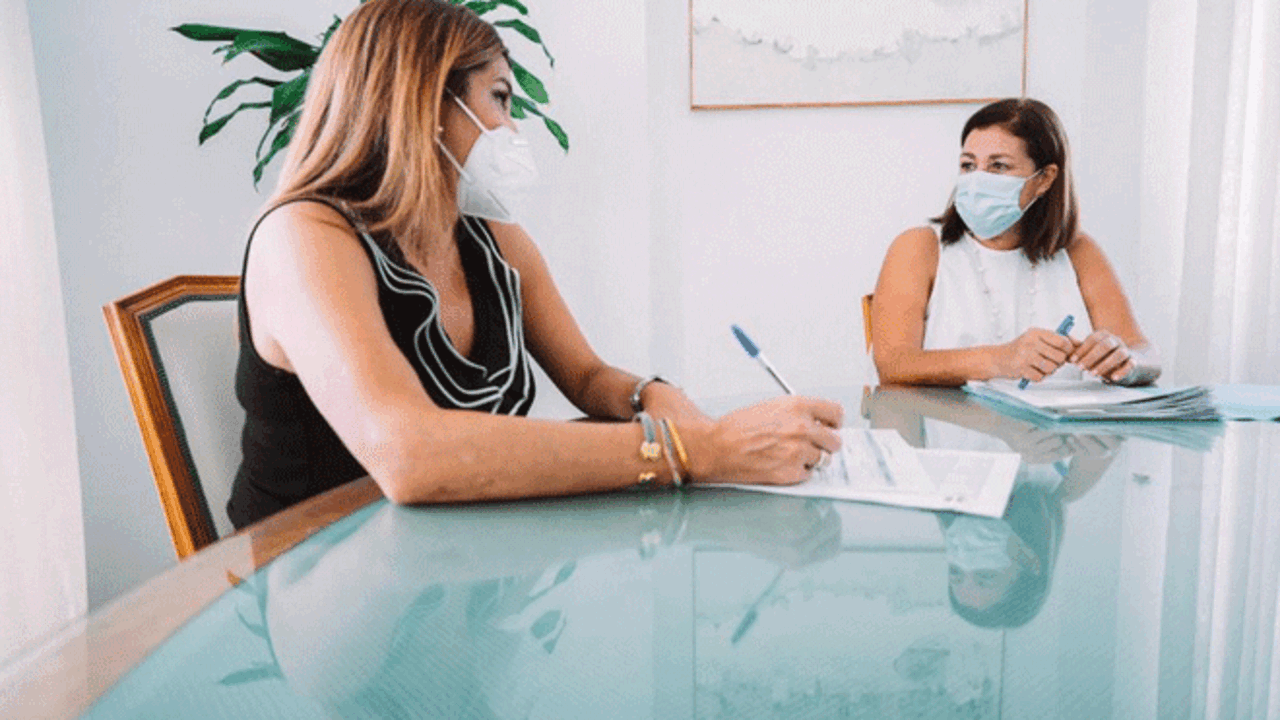 Astrid Pérez y María Jesús Tovar