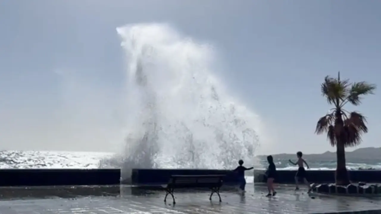 Olas. Imagen de archivo.