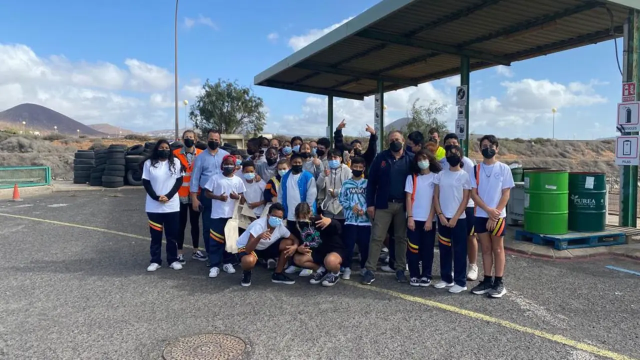 Reciclando en los colegios