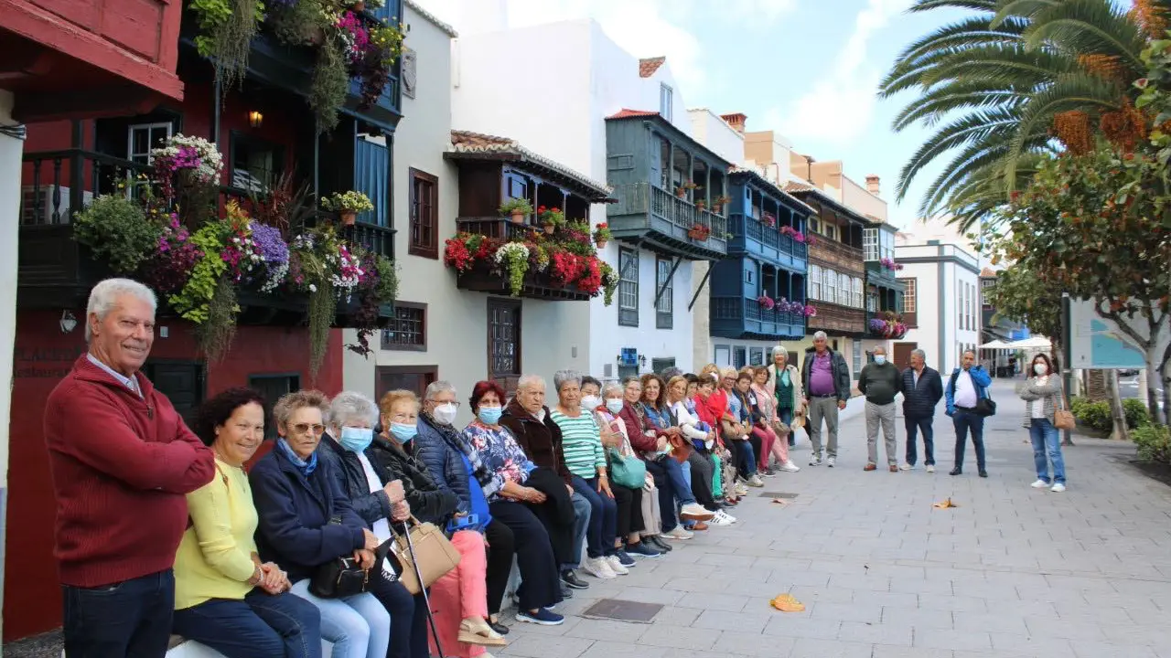 Los mayores de Tías en La Palma