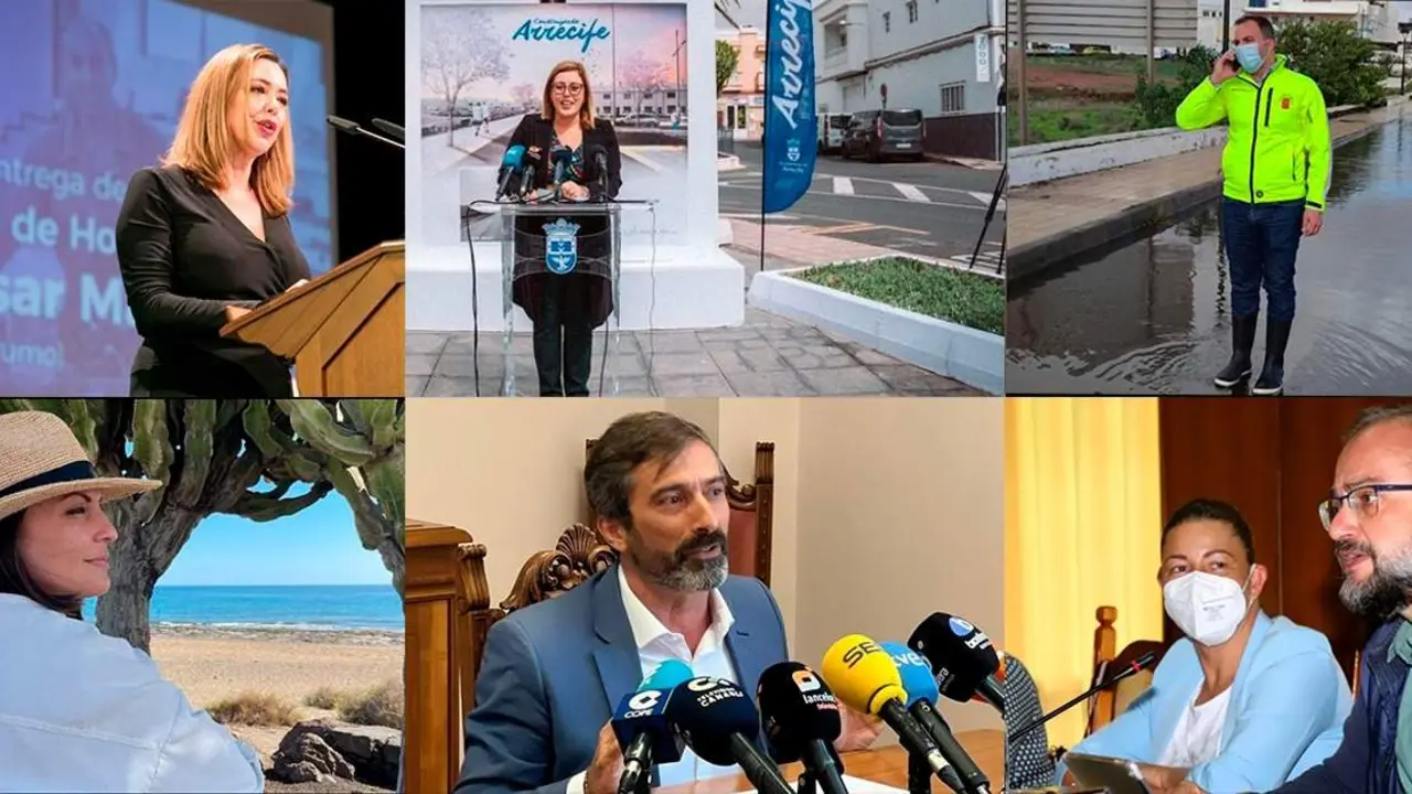 Los líderes insulares en alguna de las últimas fotografías que han publicado en sus redes sociales