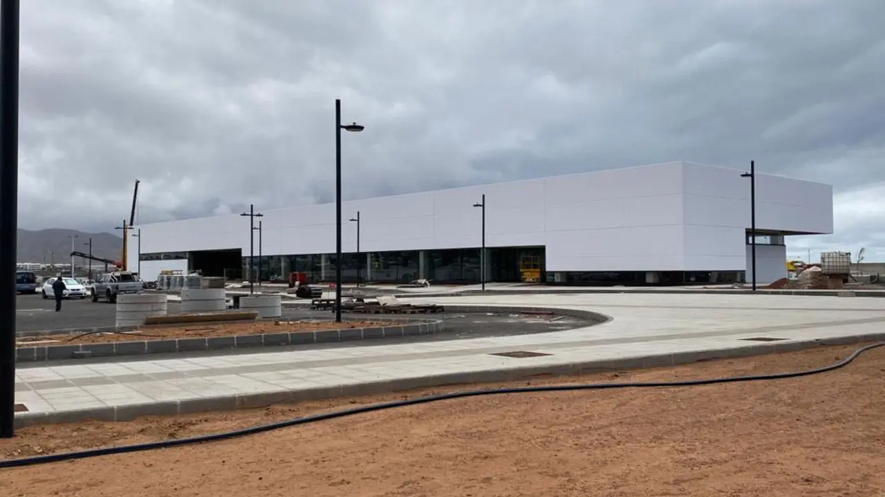 Nueva estación ecosostenible del Puerto de Playa Blanca