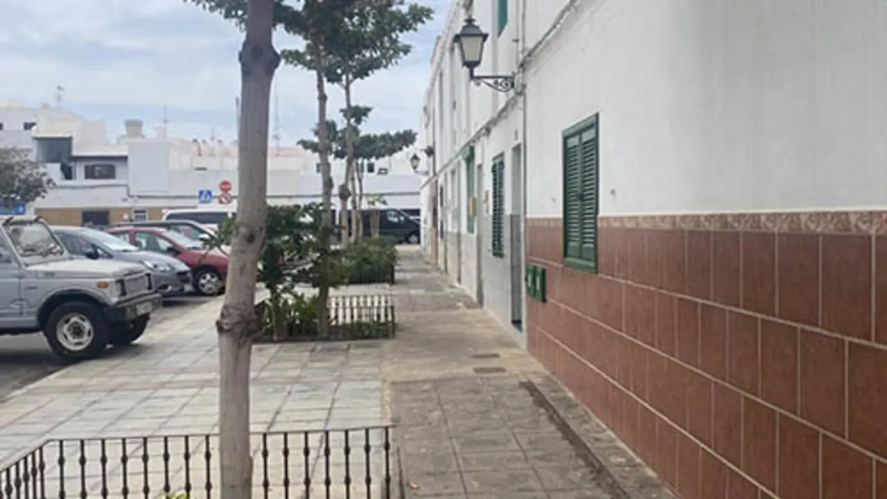 Calle Santa María, en Titerroy