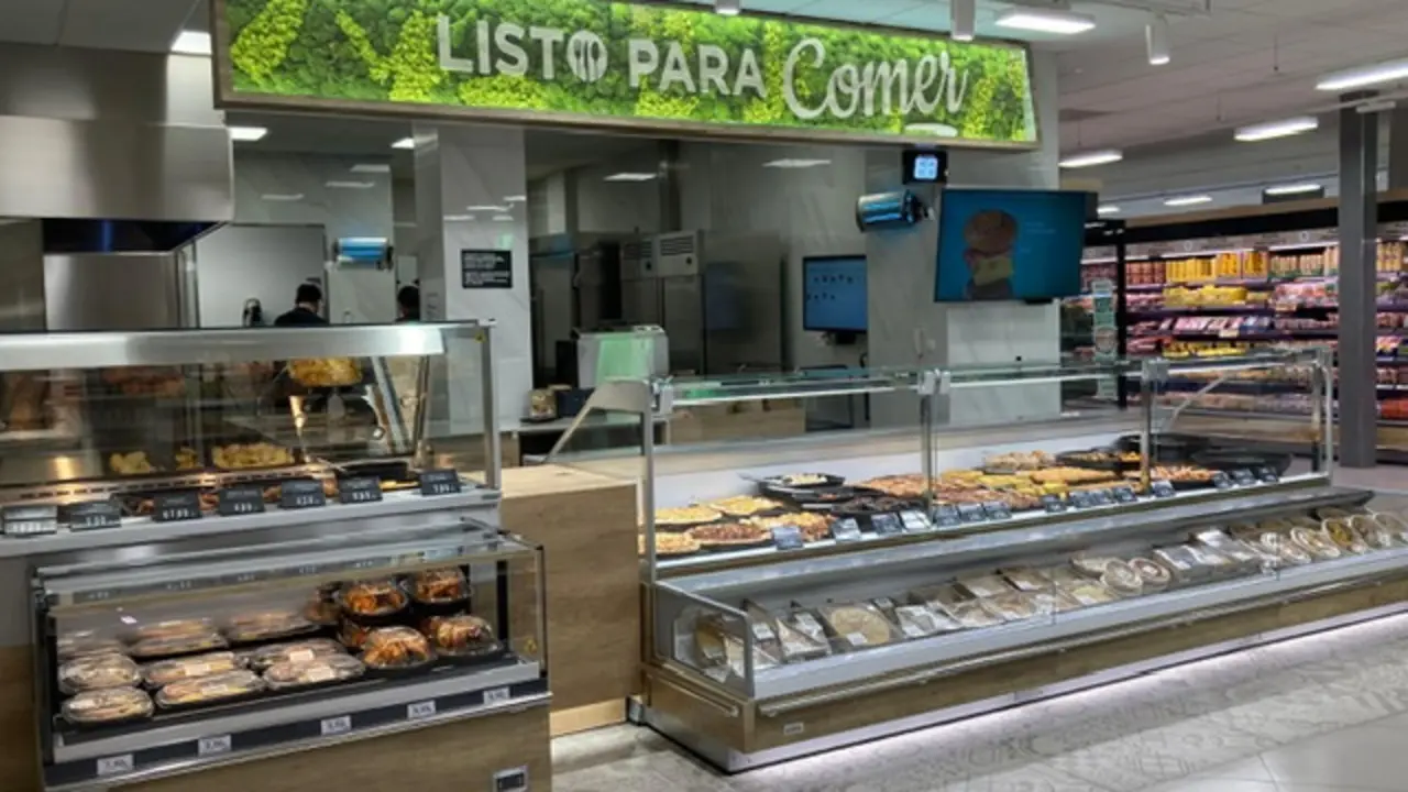Secci&oacute;n Listo para Comer con el libre servicio en Espa&ntilde;a