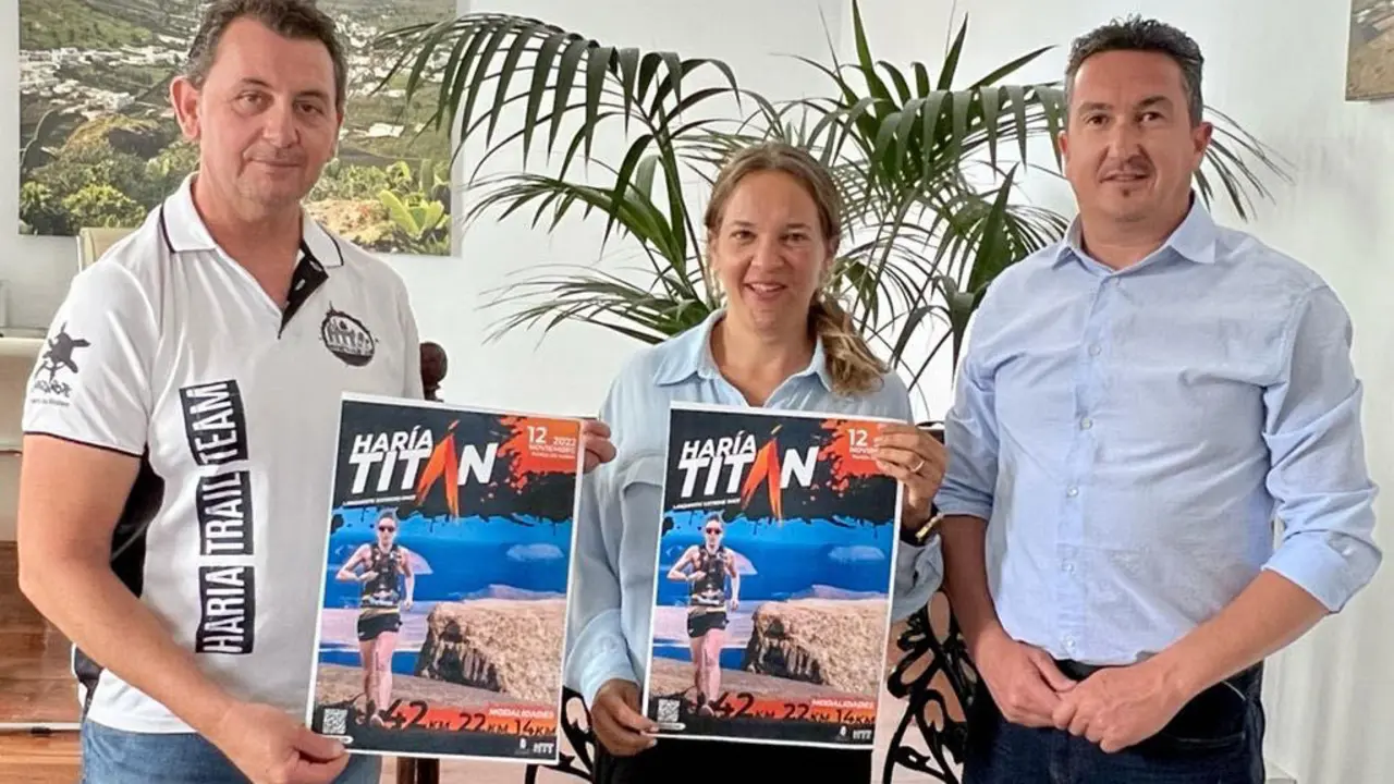 Cartel de la Haría Trail Team