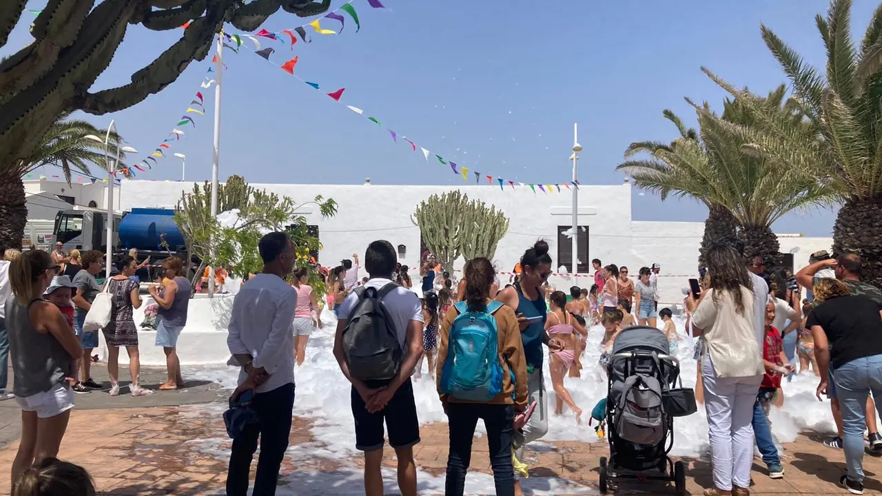 Uno de los actos de las fiestas