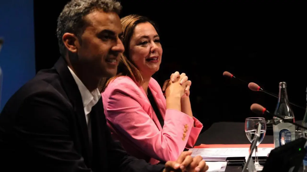 Dolores Corujo en el Debate del Estado de la isla