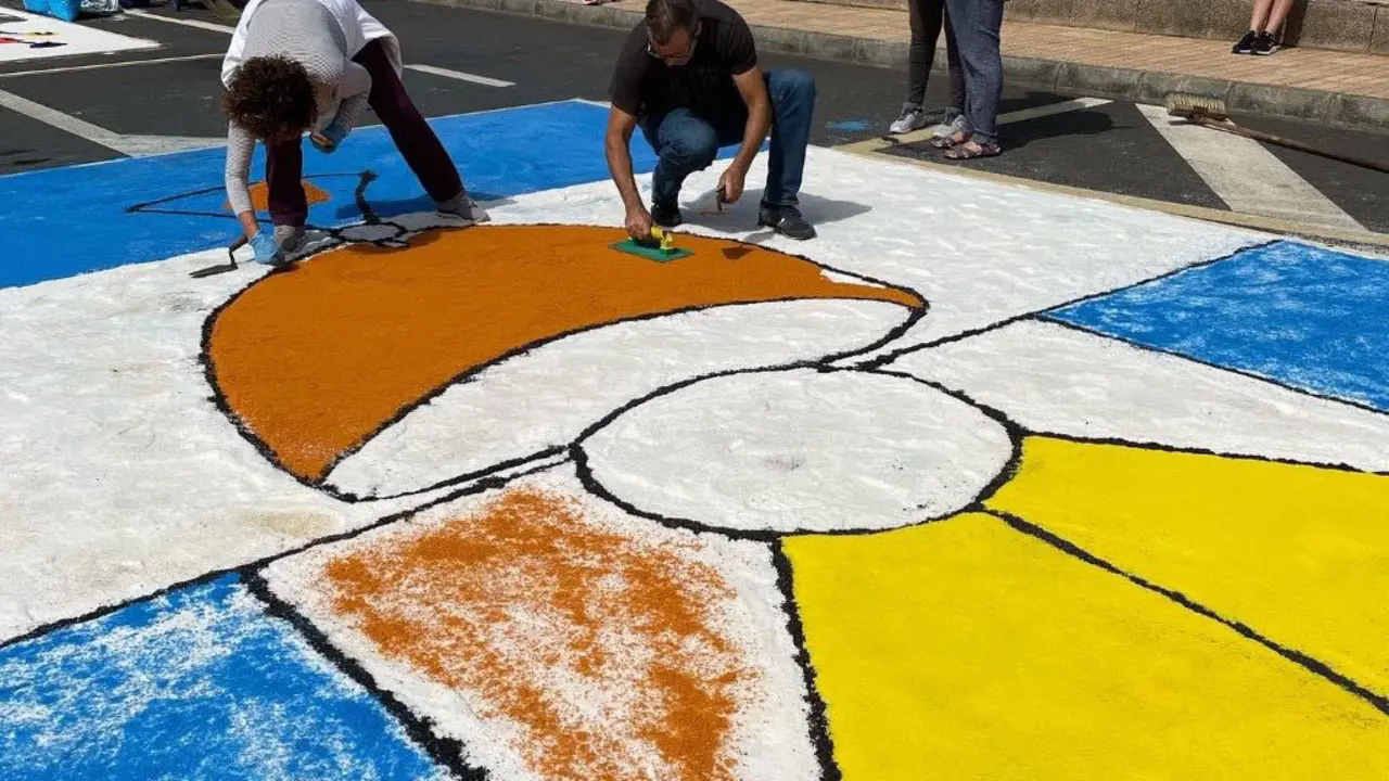 Alfombras de sal en Lanzarote