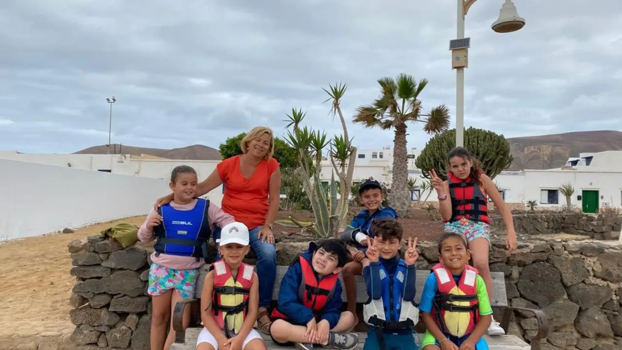 Alumnado del CEO de La Graciosa