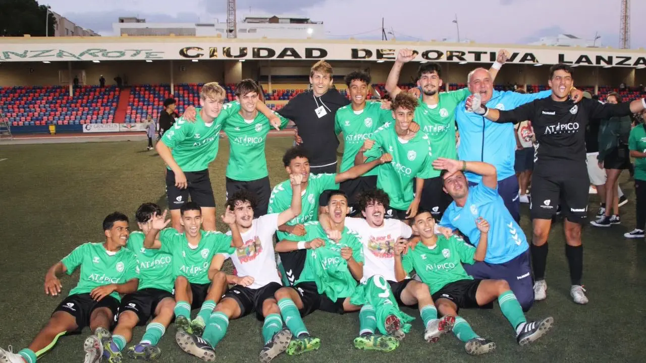 Victoria de los juveniles del Yaiza