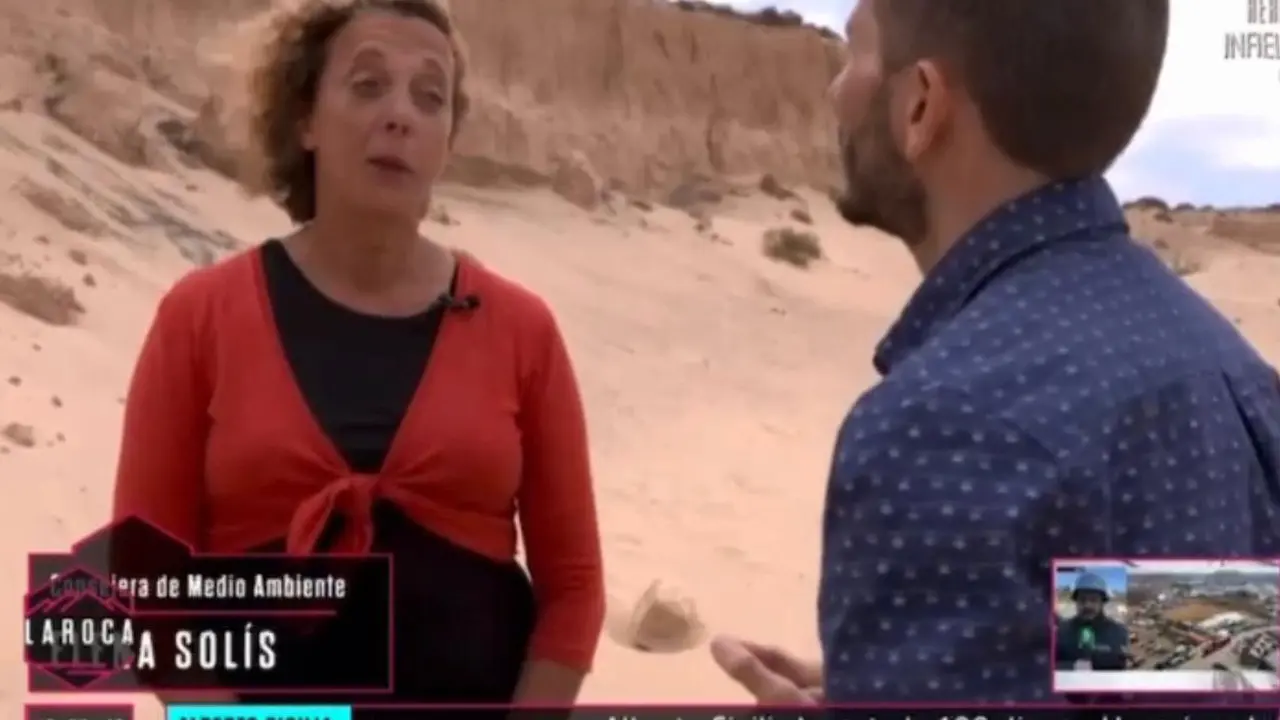 Captura de pantalla del programa donde se realiza el reportaje