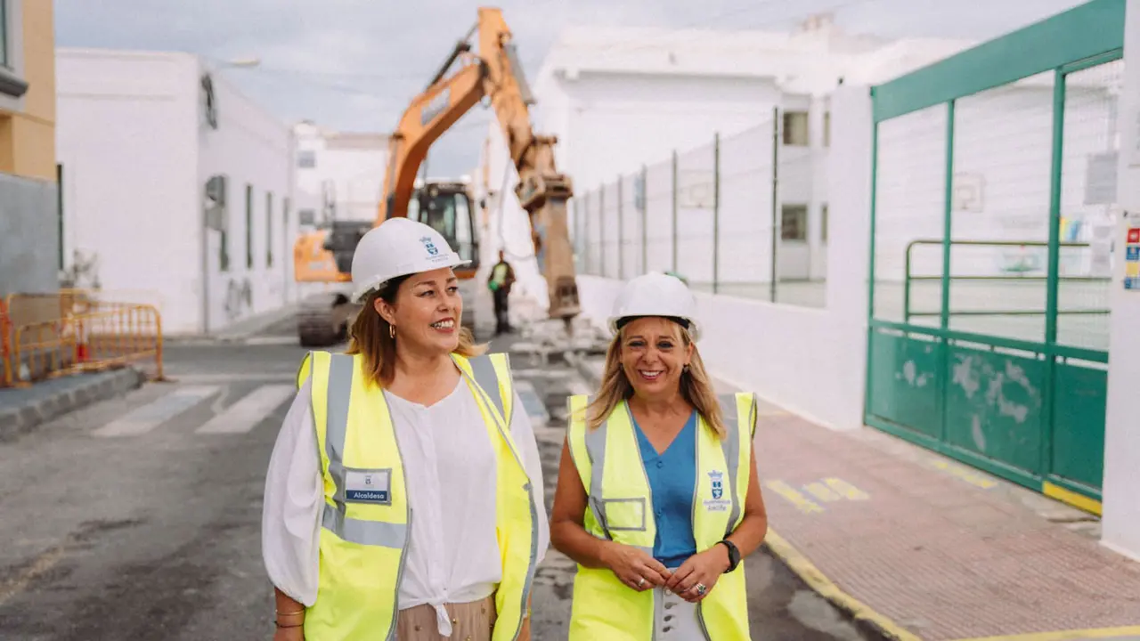 Alcaldesa y concejala de Educación de Arrecife