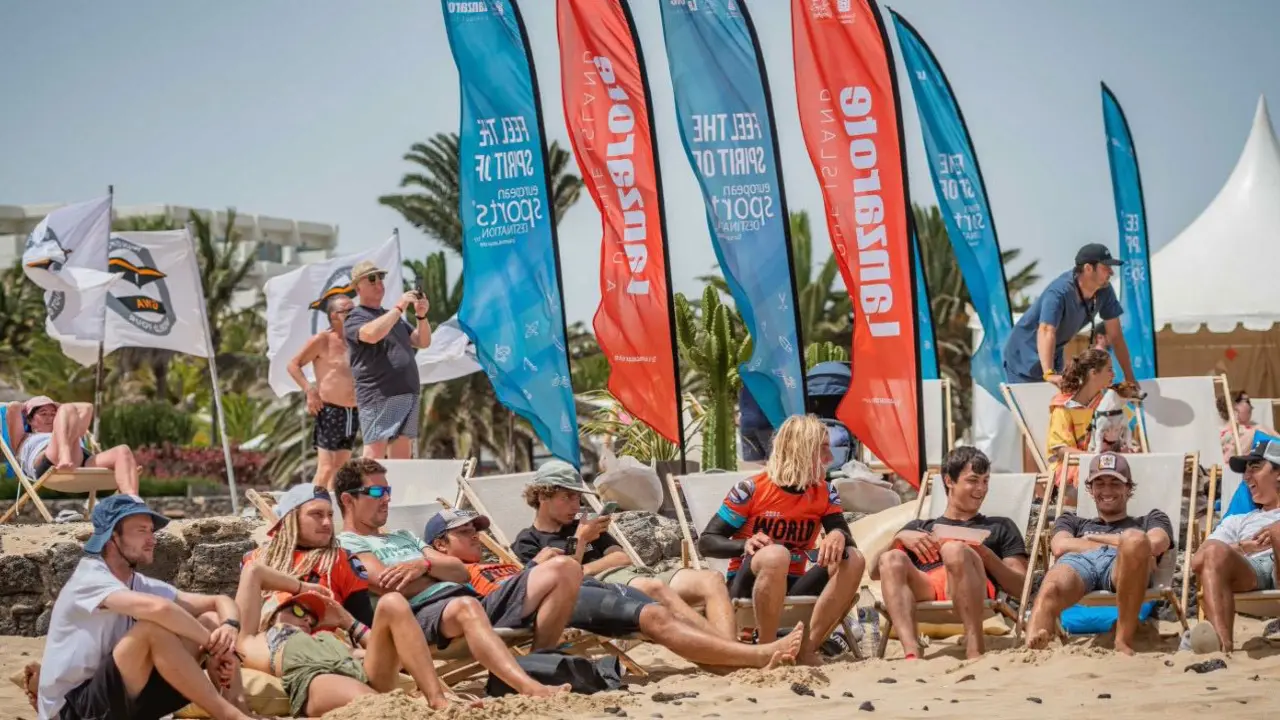 Primeras jornadas del “Wingfoil World Cup Lanzarote 2022”
