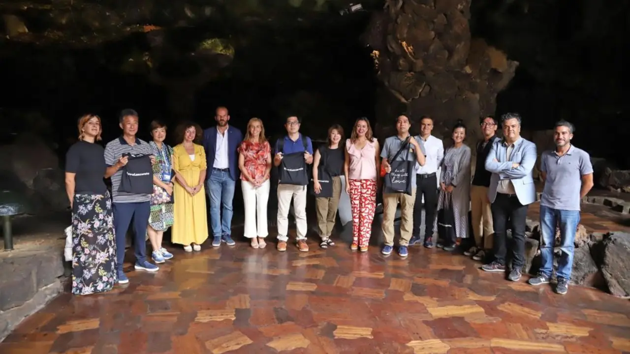 Reunión con agentes de turismo de Japón en Lanzarote