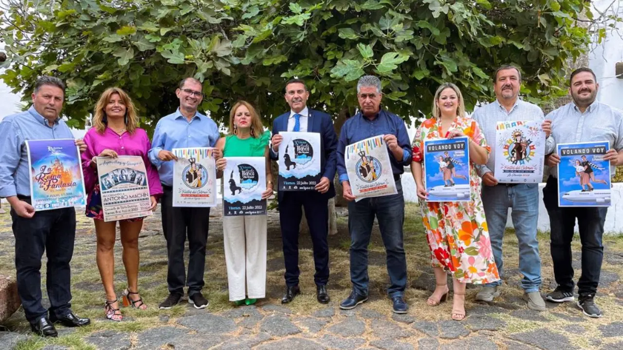 Presentación de la Noche Blanca de Teguise