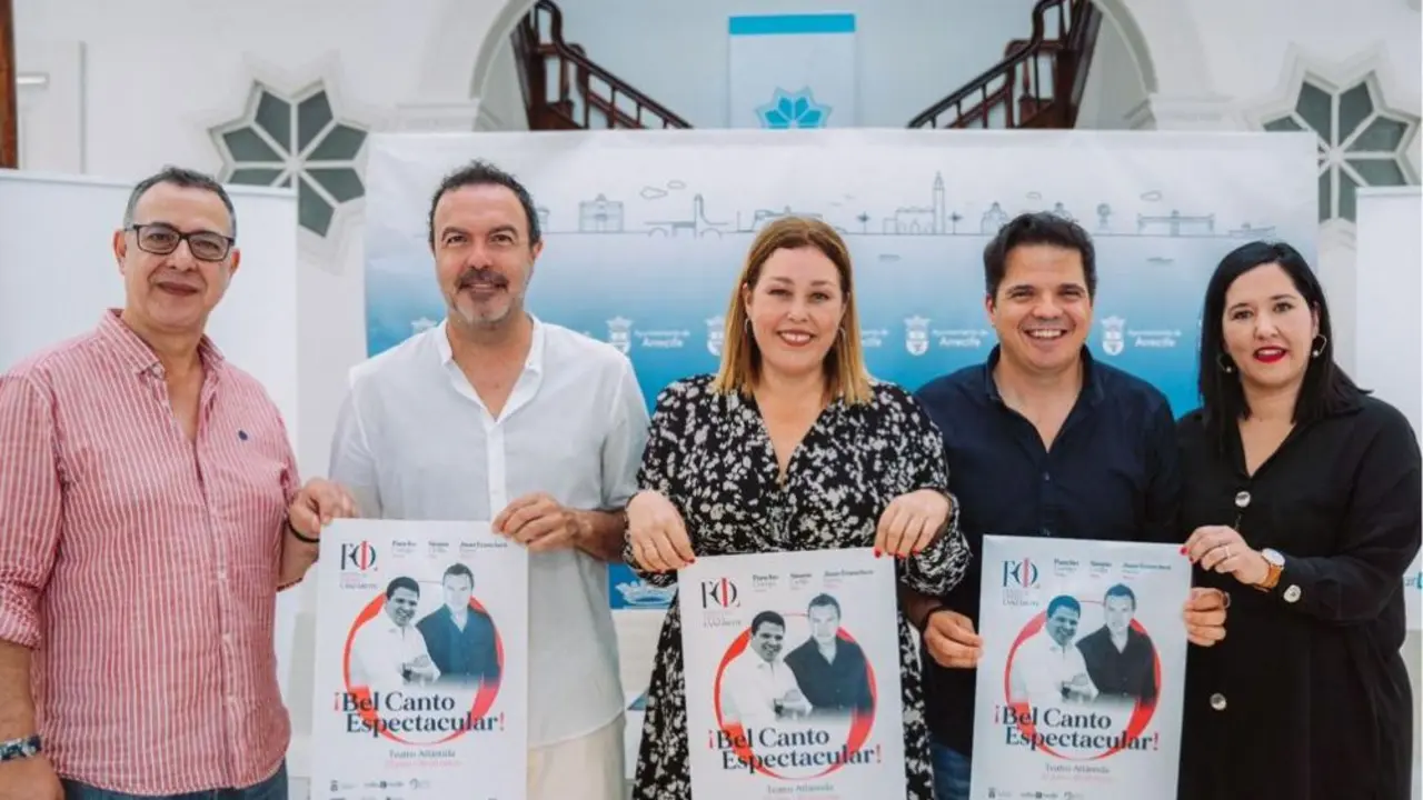 Presentación del I Festival de Ópera de Arrecife